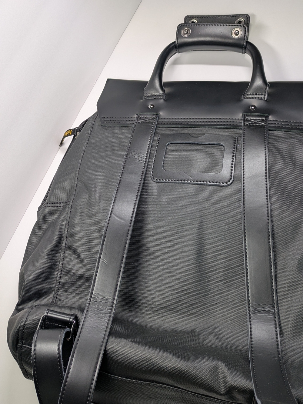 Dr. Martens Black Leather-Trim Backpack for Men - Picture 2 of 16